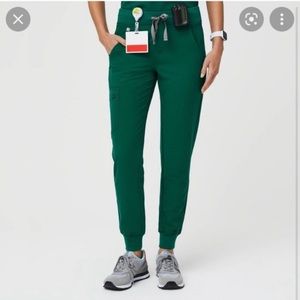 Women’s Hunter Green Zamora™ - Petite Jogger Scrub Pants-XS-Petite/ Hunter Green